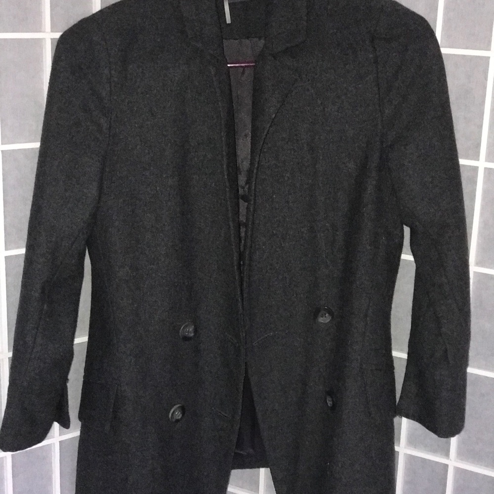 Dark gray blazer